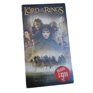 The Lord of the Rings: The Fellowship of the Ring VHS, 2002 Sealed